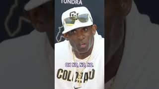 Deion Sanders press interview after Colorado shocking win over TCU trendingshorts shorts [upl. by Lubba358]