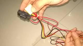 Tutorial pemasangan kabel set relay klakson type single output [upl. by Tlevesoor]