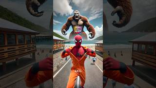 Prison break  spiderman vs Thanos vs Venom vs Joker vs Officer hulk shorts spiderman brawlstars [upl. by Lenra]