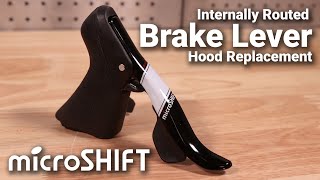 Internal Drop Bar Brake Shifter Hood Replacement [upl. by Nyvek]