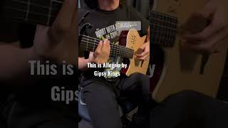 How to play Allegria Gipsy Kings [upl. by Enaerb742]