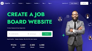 🔥Latest 2024  How to Create a Job Board Website with WordPress amp Superio Theme [upl. by Doug653]