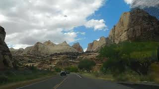 Utah Hwy 24 Capital Reef N Park Fremont River West of Hanksville Utah [upl. by Egag]