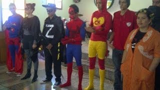 Obra de Teatro los Superheroes [upl. by Child324]