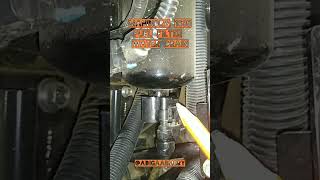 How to drain water from fuel filter on Mahindra 1635 tractor 🚜 [upl. by Esenaj]