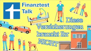 Welche Versicherungen wichtig sind  und welche nicht Der große Finanztest VersicherungsCheck [upl. by Deegan852]