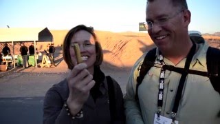 Shot Show 2016 416 Rigby fired by a small lady [upl. by Augusto]