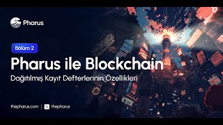 PHARUS ILE BLOCKCHAIN  DAĞITILMIŞ KAYIT DEFTERLERİNİN ÖZELLİKLERİ EfeBulduk [upl. by Dino]