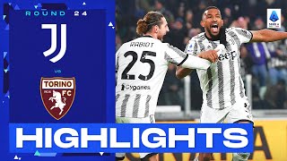 JuventusTorino 42  Juve win dramatic derby goalfest  Goals amp Highlights  Serie A 202223 [upl. by Isaiah]