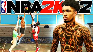 My NEW 2WAY SLASHER BUILD is GLITCHY on NBA 2K22 99 STEAL  99 DUNK [upl. by Brie235]