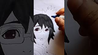 Denki Kaminarimon vs Tsubaki denki tsubaki boruto naruto yt shorts art drawing anime [upl. by Kcirdle]