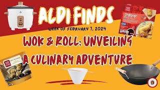 Wok amp Roll Aldi Finds for the Week of Feb 7 2024 Unveiling Culinary Adventure aldifinds aldi [upl. by Jehovah]