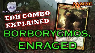 Combo Breakdown Borborygmos Enraged  MTG Combo Explained  EDH Gruul Combo [upl. by Aicenaj99]