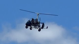 Flying the Hummingbird H2 Super Sport Gyrocopter [upl. by Akerley]