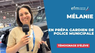 Prépa Police Municipale  Mélanie passe le concours [upl. by Nodal]