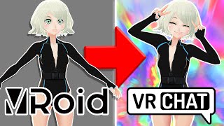 VRoid to VRChat Advanced Tutorial All Blender Fixes amp More [upl. by Jsandye]