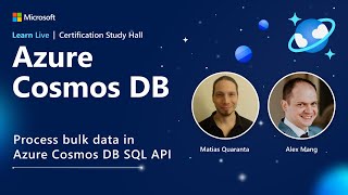 Learn Live  Process bulk data in Azure Cosmos DB SQL API [upl. by Eeral240]