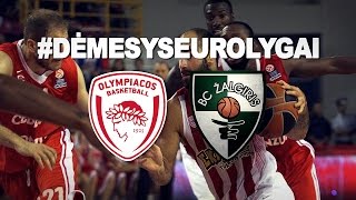 DėmesysEurolygai Žalgiriečiai sieks antrąjį sykį sezone įveikti „Olympiacos“ [upl. by Alliuqaj]