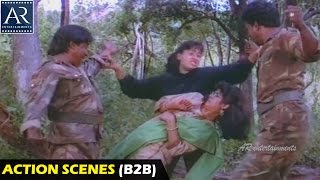 Police Lockup Movie Action Scenes Back to Back  Vijayashanti Vinod Kumar  AR Entertainments [upl. by Argyres318]