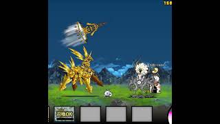 Battle between God Odin vs Dr Nova bcu shorts battlecats odin drnova boosted [upl. by Viridi]