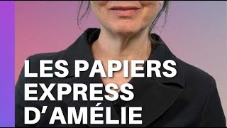 Les papiers express dAmélie Nothomb [upl. by Tomkin]