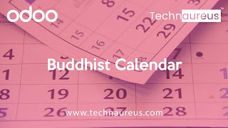 Thai Datepicker Buddhist Calendar  Odoo [upl. by Edee]