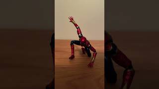 Posing Mafex iron spider spiderman infinitywar tomholland actionfigures mafex [upl. by Harifaz]