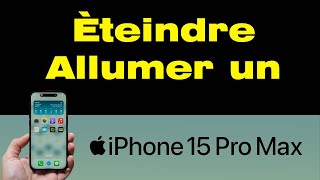 Comment éteindre iPhone 15 Pro Max [upl. by Emolas]