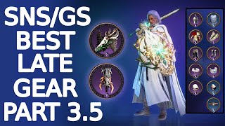 Throne and Liberty Best snsgs LATE progression guide part 35 Best Purple gear [upl. by Asilej]