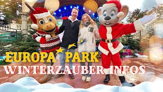 EuropaPark  Winterzauber ALLE Infos 2023 [upl. by Ahseki]