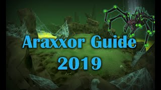 Beginners Araxxor Guide 2019  Araxxor Ranged Guide RuneScape 3 [upl. by Arreic]