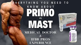 Everything You Need To Know About PRIMOBOLAN amp MASTERON  Medical Doctor amp IFBB Pros Experience [upl. by Dwane]