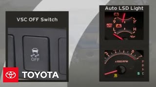 2008  2009 Tundra HowTo Vehicle Stability Control VSC  Toyota [upl. by Sutsuj]