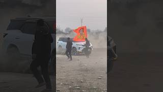 Legender 😈4x4 Heavy Drifts On 22 January with Jai Shree Ram Flag trendingshorts legender drift [upl. by Verne938]