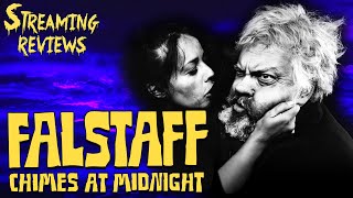 Streaming review Orson Welles Falstaff Chimes at Midnight [upl. by Anitnelav]