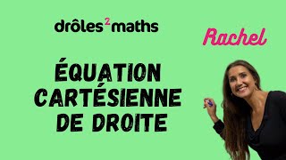 Replay Cours 1ère  Equation Cartésienne de Droite [upl. by Zeena]