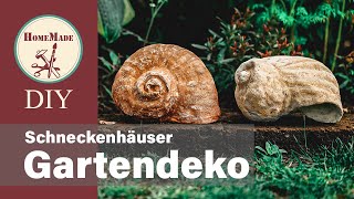 DIY  Gartendeko Schneckenhäuser aus Maschendraht selber machen  Maritime Sommerdeko  Shell craft [upl. by Sampson]