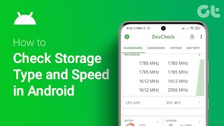 How to Check Storage Type and Speed in Android  UFS  eMMC  Fast or Slow Read Write Speeds [upl. by Eselehs666]