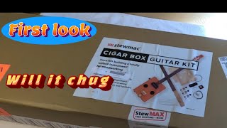 Cigar box guitar kit [upl. by Enelrahs983]