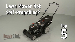 Top Reasons Lawn Mower Not SelfPropelling — Lawn Mower Troubleshooting [upl. by Rebeca]