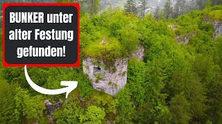 😱 Gigantischer WW2 Bunker unter einer alten Festung gefunden [upl. by Gurolinick]