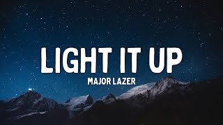 Major Lazer  Light It Up Lyrics [upl. by Neelhsa]