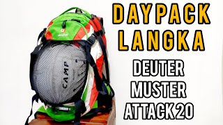 REVIEW  DEUTER MUSTER ATTACK 20 REKOMENDASI TAS DOWNHILL [upl. by Cecilius]