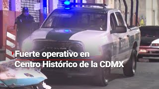 MientrasDormía  Catean inmuebles en Centro Histórico de la CDMX Hallan droga no hay detenidos [upl. by Laehcar]