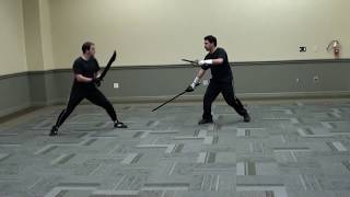 Acheronian Machete vs Rapier and Main Gauche  Match Video [upl. by Garold]