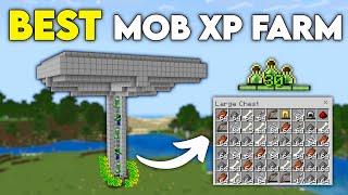 BEST Mob XP Farm for 120 Minecraft Bedrock amp Java Super Fast [upl. by Ayojal]