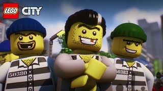 Crooks Everywhere  LEGO City  Mini Movie Ep 4 [upl. by Valora]