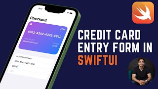 Credit Card Entry Form in SwiftUI [upl. by Netsirc]