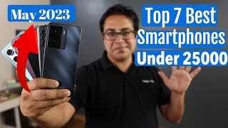 Top 7 Best 5G Phones Under 25000 in May 2023 I Best Smartphone Under 25000 Hindi [upl. by Breech853]