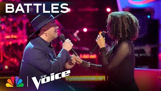 Aliyah Khaylyn and Sofronio Vasquez Sing Every Emotion with quotThe Power of Lovequot  The Voice Battles [upl. by Zaller]